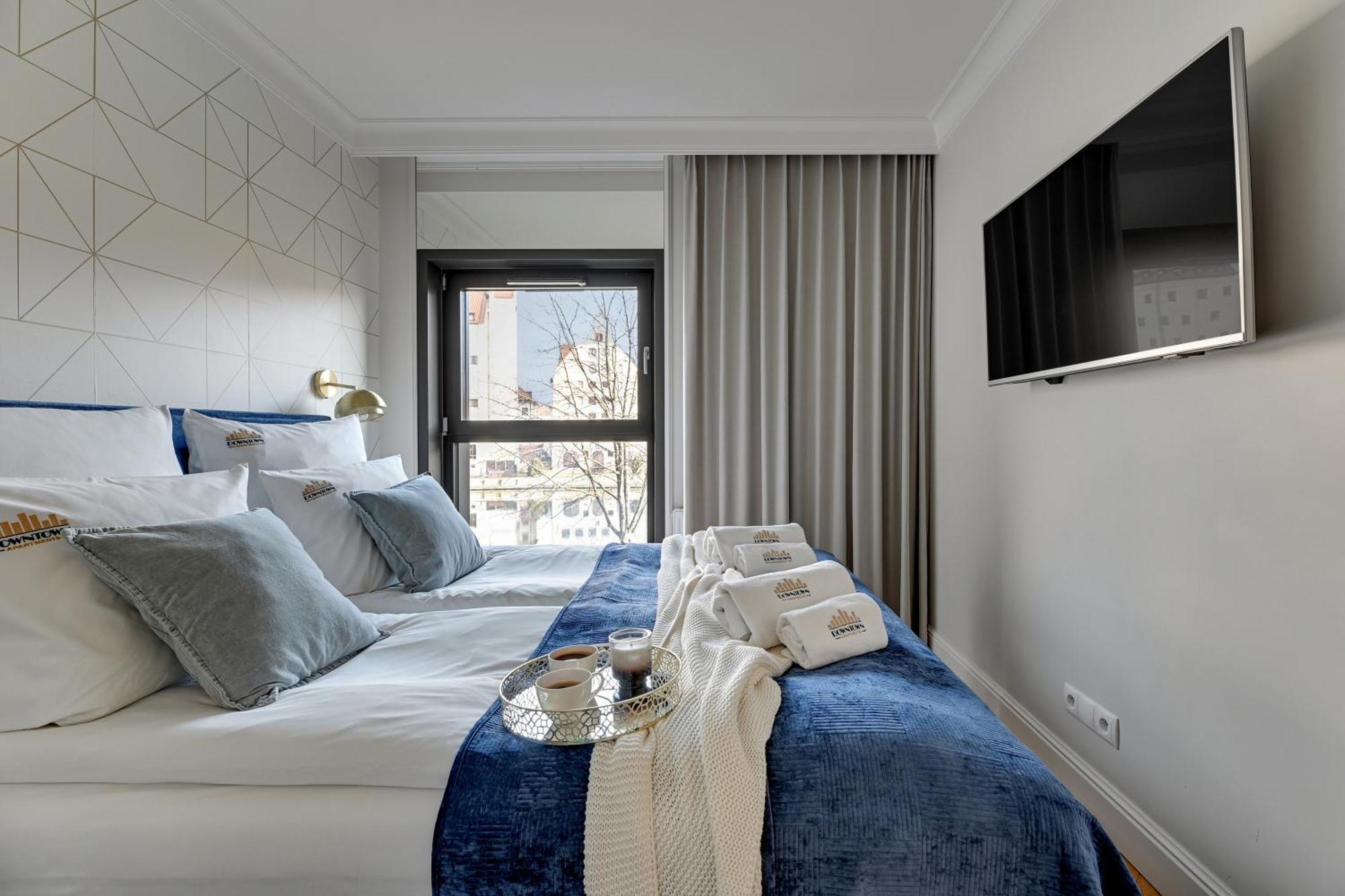 Rezydencja Wintera & Parking By Downtown Apartments 格但斯克 客房 照片
